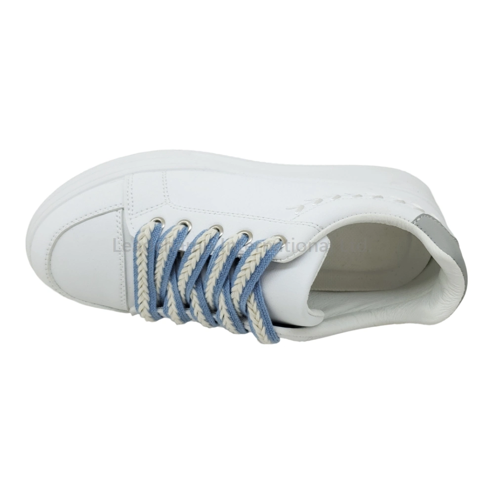 Réplicas de estilo básico Zapato de Fuerza Aérea' Blanca PU de inyección Lady Zapatillas Casual