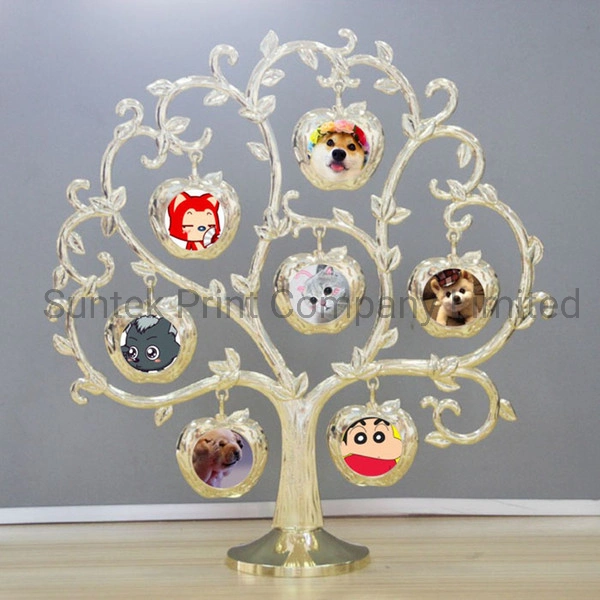 Sublimation Iron + Aluminum Plate Family Tree Frame - Roses