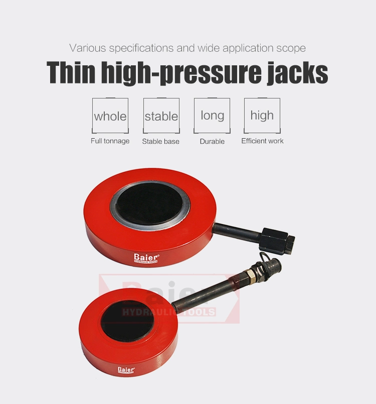 Super High Pressure Ultra Thin Hydraulic Cylinder Hydraulic Jack Clb