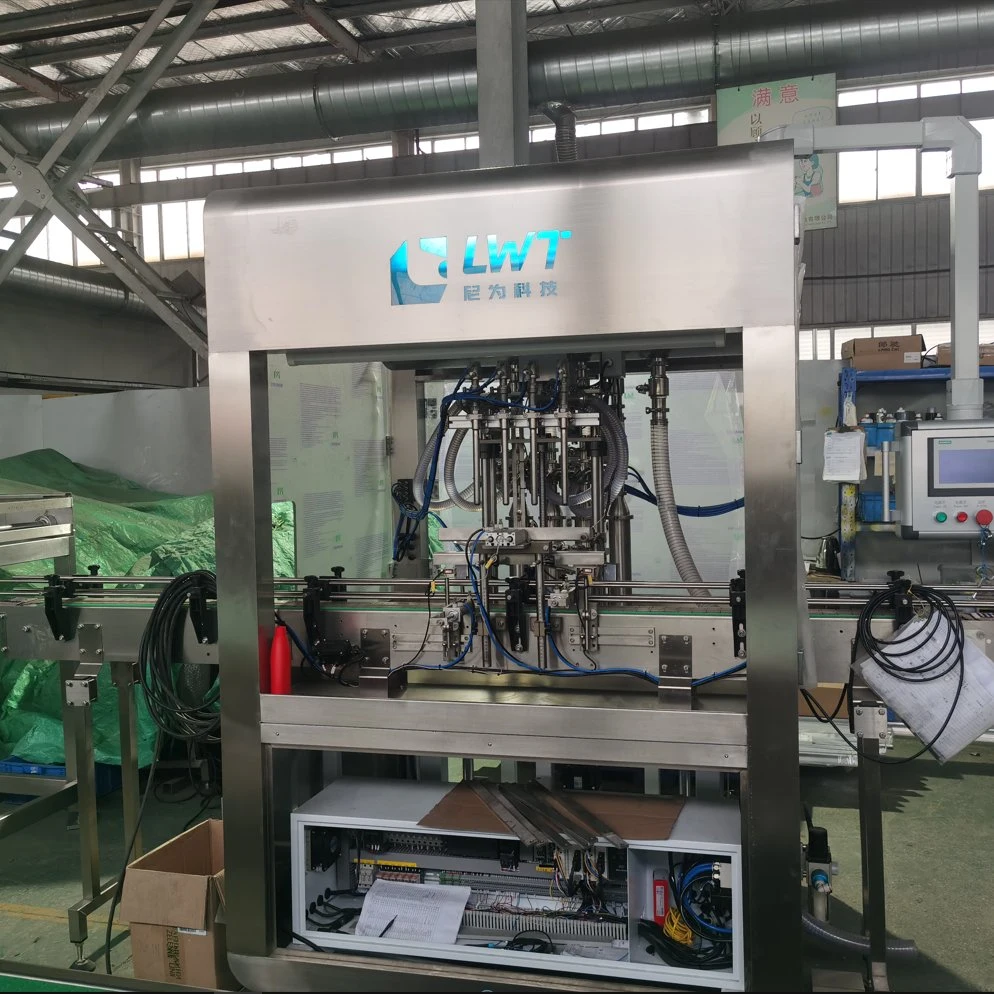 Leadworld Automatic Bottle Filling Capping Labeling Machine Production Line for Industrial Daily Chemical