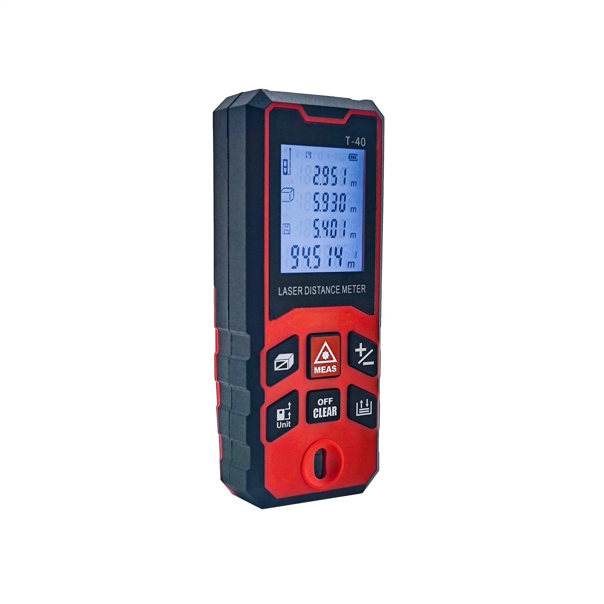 Wosai Battery 100m Diastimeter Laser Distance Meter Classic Laser Measure Rangefinder