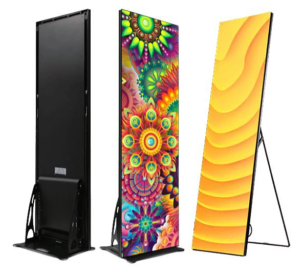 Cartaz de sinalização digital e ecrã LED com ecrã LED P1.86 de interior P2 P2.5 P3 Pantalla LED Banners Vídeo parede publicidade painéis Ecrã LED de poster