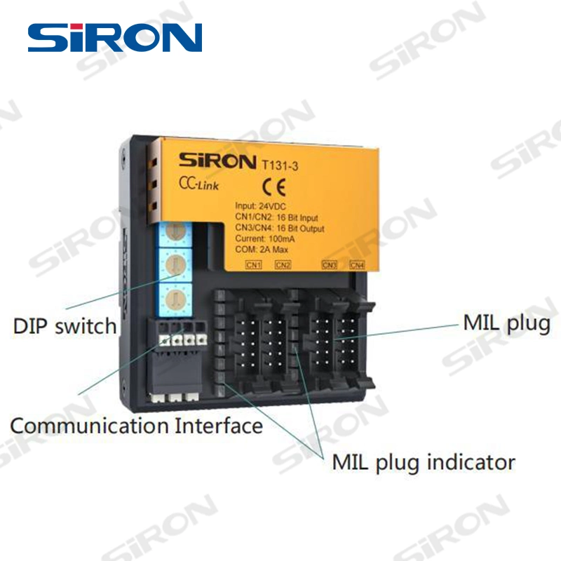 Siron T130 Integrated I/O, Cc-Link Bus Communication Module