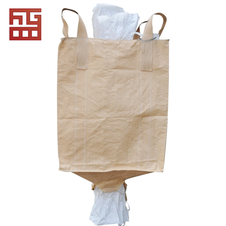 Sample Customization 1 Ton FIBC Big Bag Cross-Angle Loop Sack Container Bag