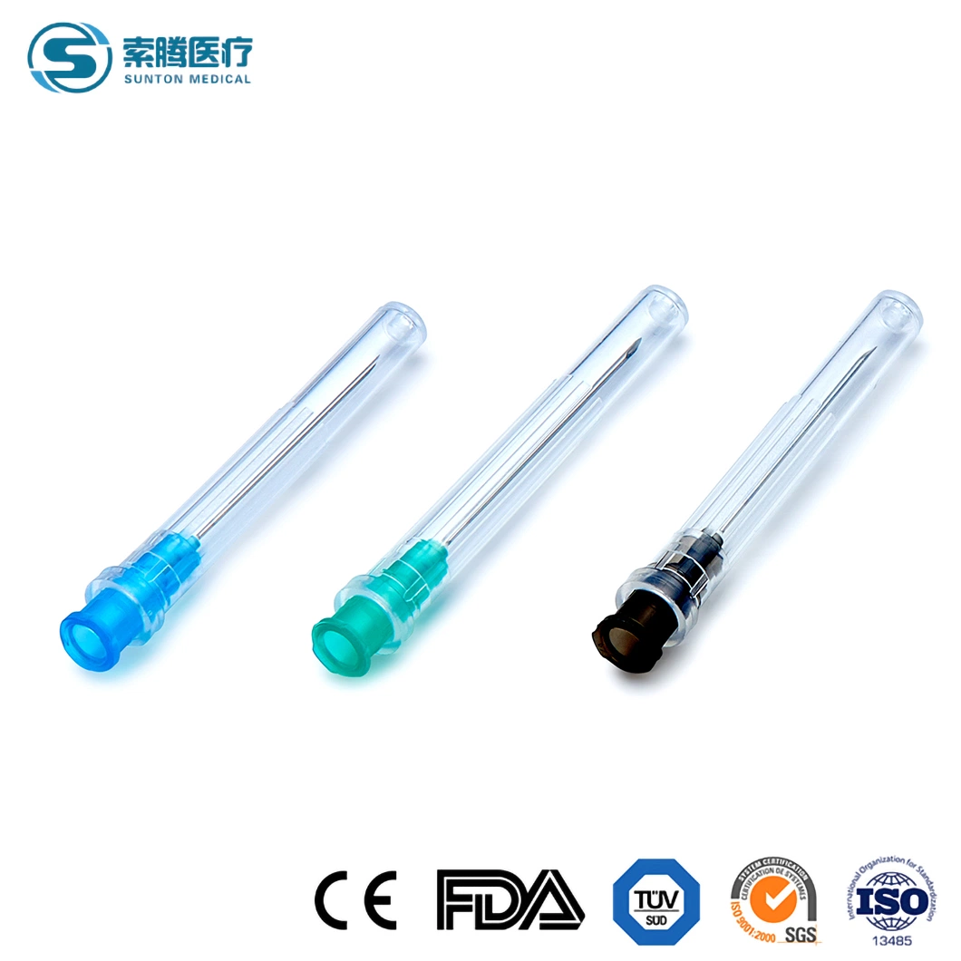 Sunton Safety Needles China Stainless Steel Needle Manufacturer Sterilized Body Micro Blunt Cannula Ha Filler Piercing Needles Plastic Injection Needle