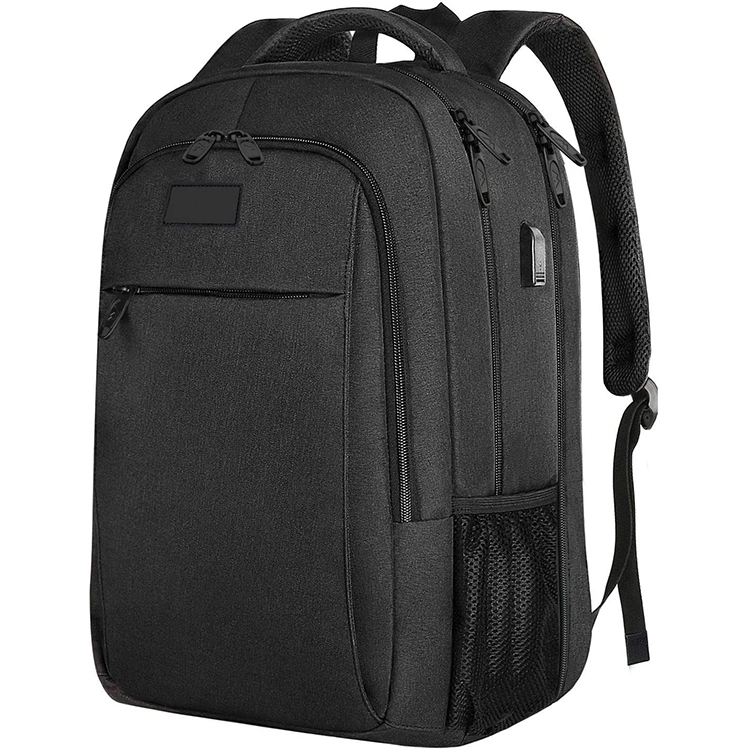 Wholesale Large Capacity Multifunction Computer Bag Stylish Anti Theft Laptop Rucksack with USB Port