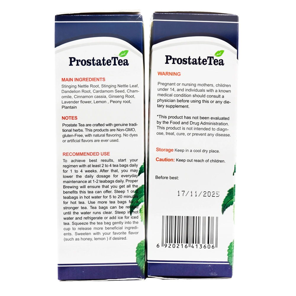 OEM Prostate Tea Promotes Prostate Health Relieve Dysuria for Man