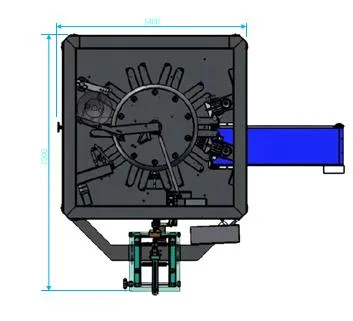 Flat Pouch Powder Packing Machine