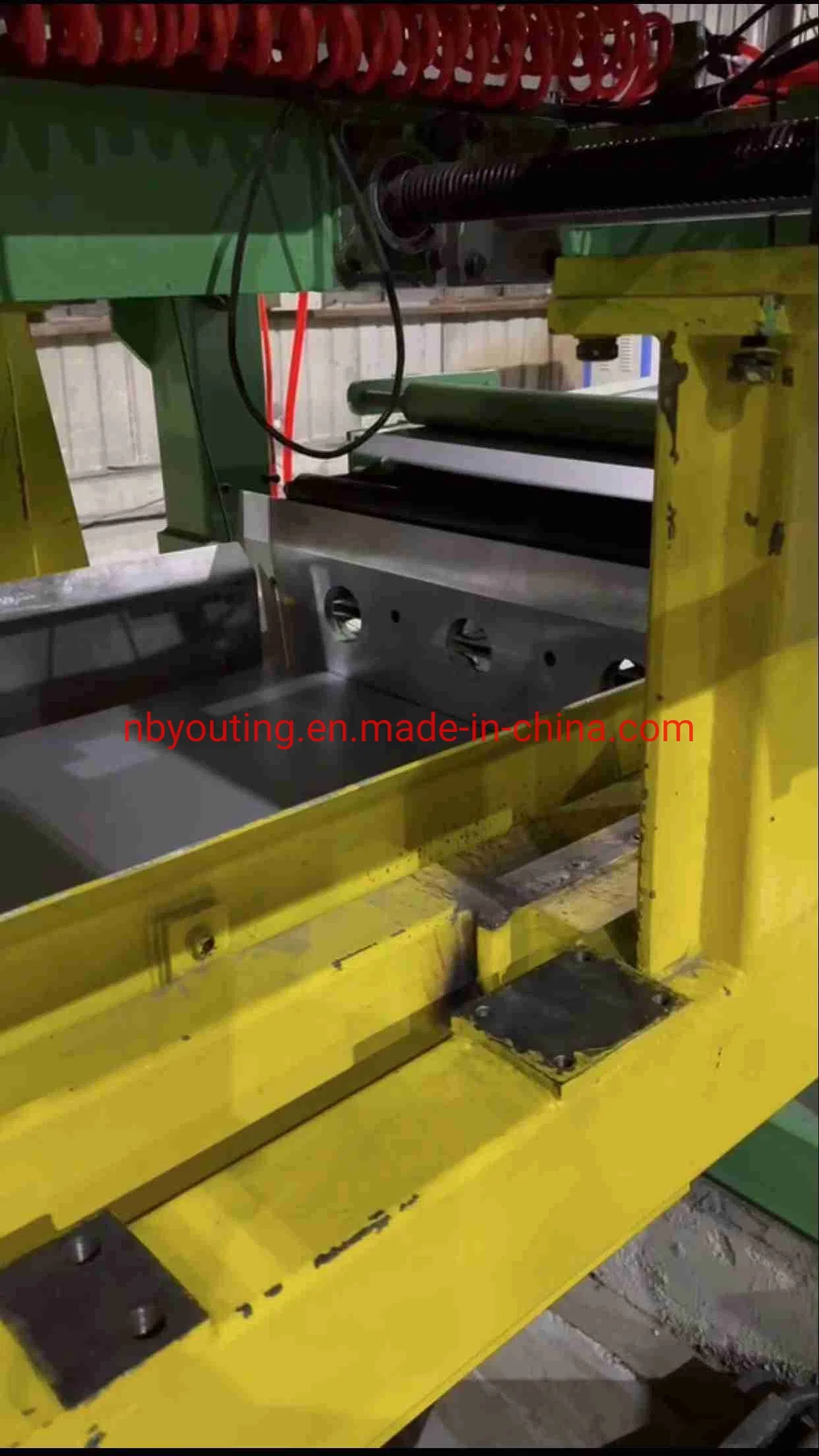 High quality/High cost performance  High Speed Rotary Shear Cut to Length Machine CNC Fly Shearing Line