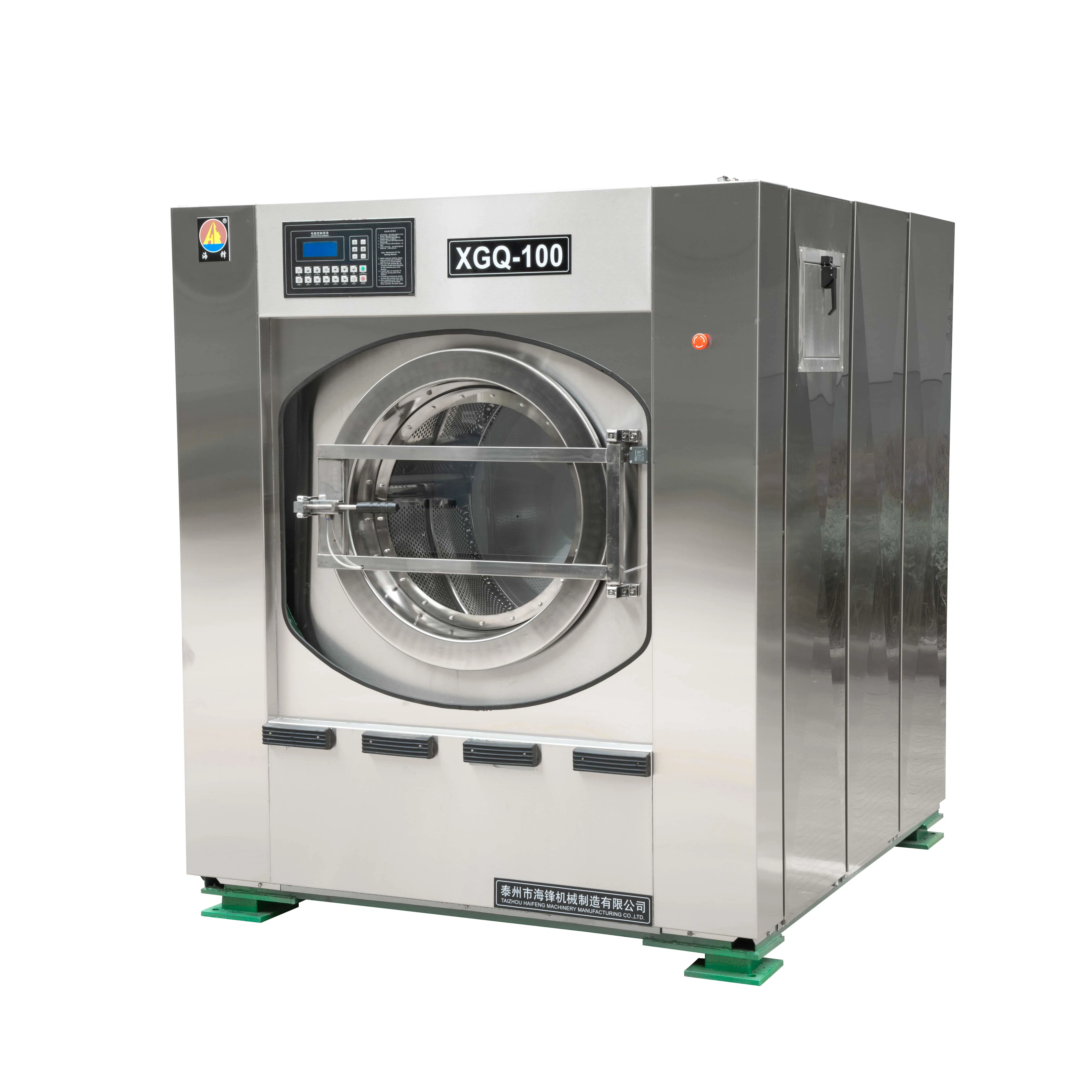 100 Kg Laundry Machinery/Industrial Machinery/Auto Steam Washer Extractor for Hotel Using