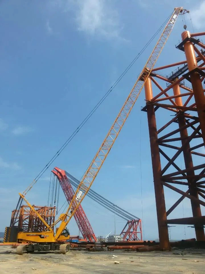 Xgc130 Nuevo 130 toneladas Construcción elevación grúa móvil de orugas Para la venta