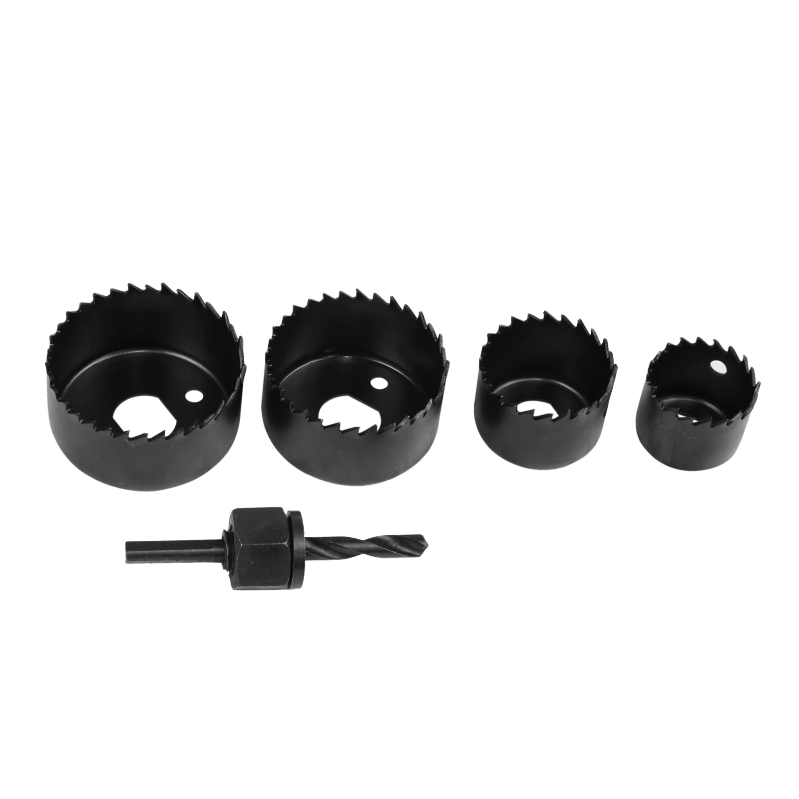 Kit de accesorios para herramientas eléctricas 5pcs 45# Conjunto de sierras de corona de acero al carbono