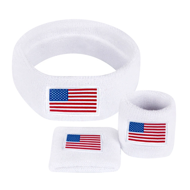 High quality/High cost performance  Custom Headband Wristband Set for Promotion