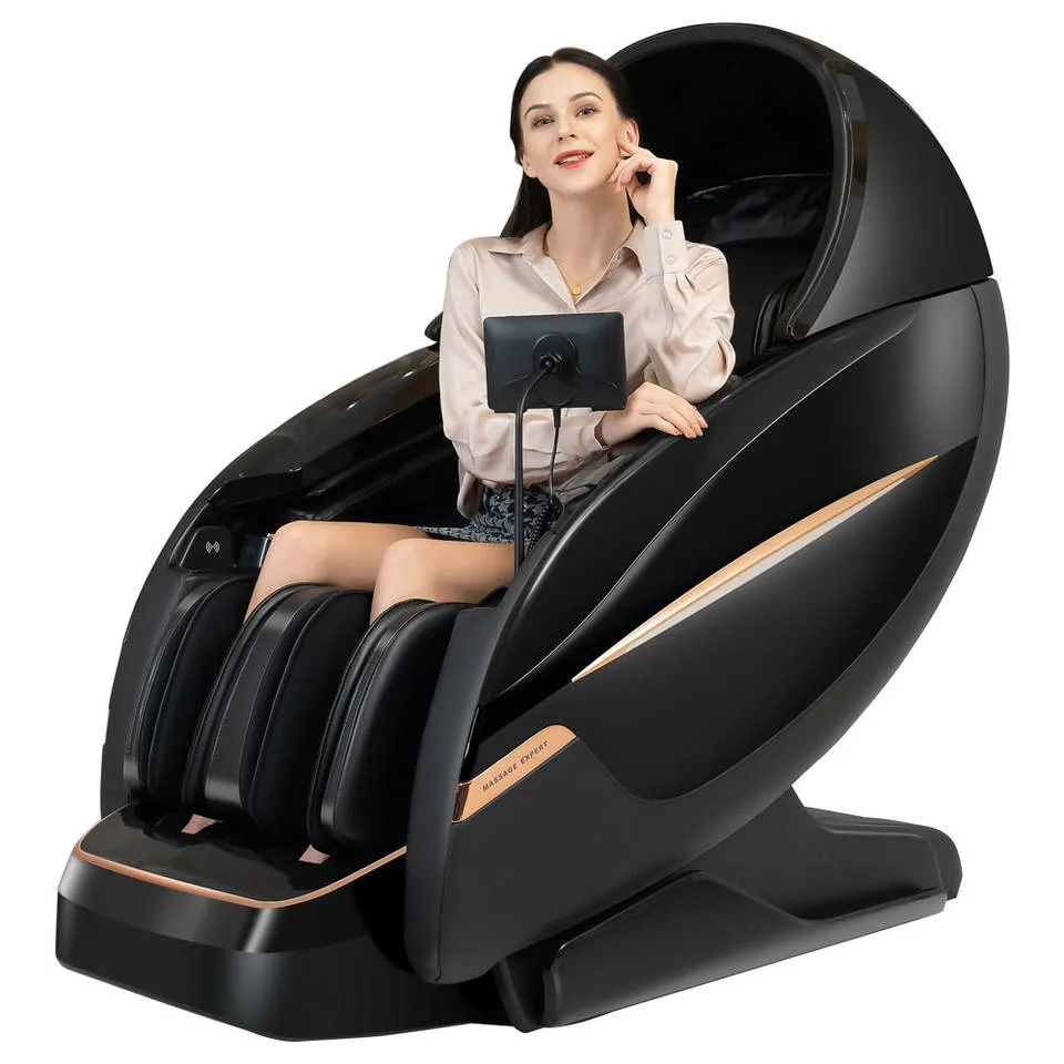 Роскошный массажный стул для всего тела Shiatsu AI Voice Здравоохранения