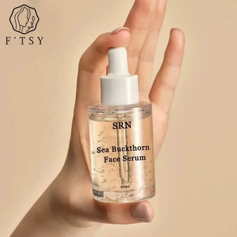 Private Label Lightweight and Fast-Absorbing Deep Penetration Hydrating Brightening Whitening Anti-Acne Orange Salicylic Face Serum Essence