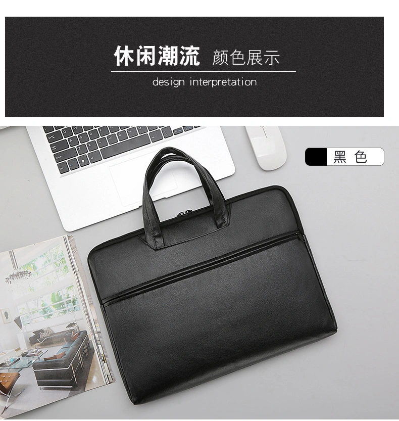 Wholesale/Suppliers Customized 14 15 Inch Business Notebook Computer Laptop Bag Fashionable School Student Casual Hand Bags