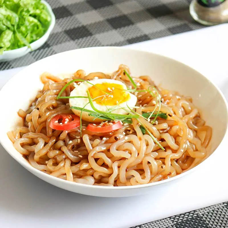 Venda por grosso de alimentos Saúde Konjac chinês de macarrão fresca Ramen Udon macarrão