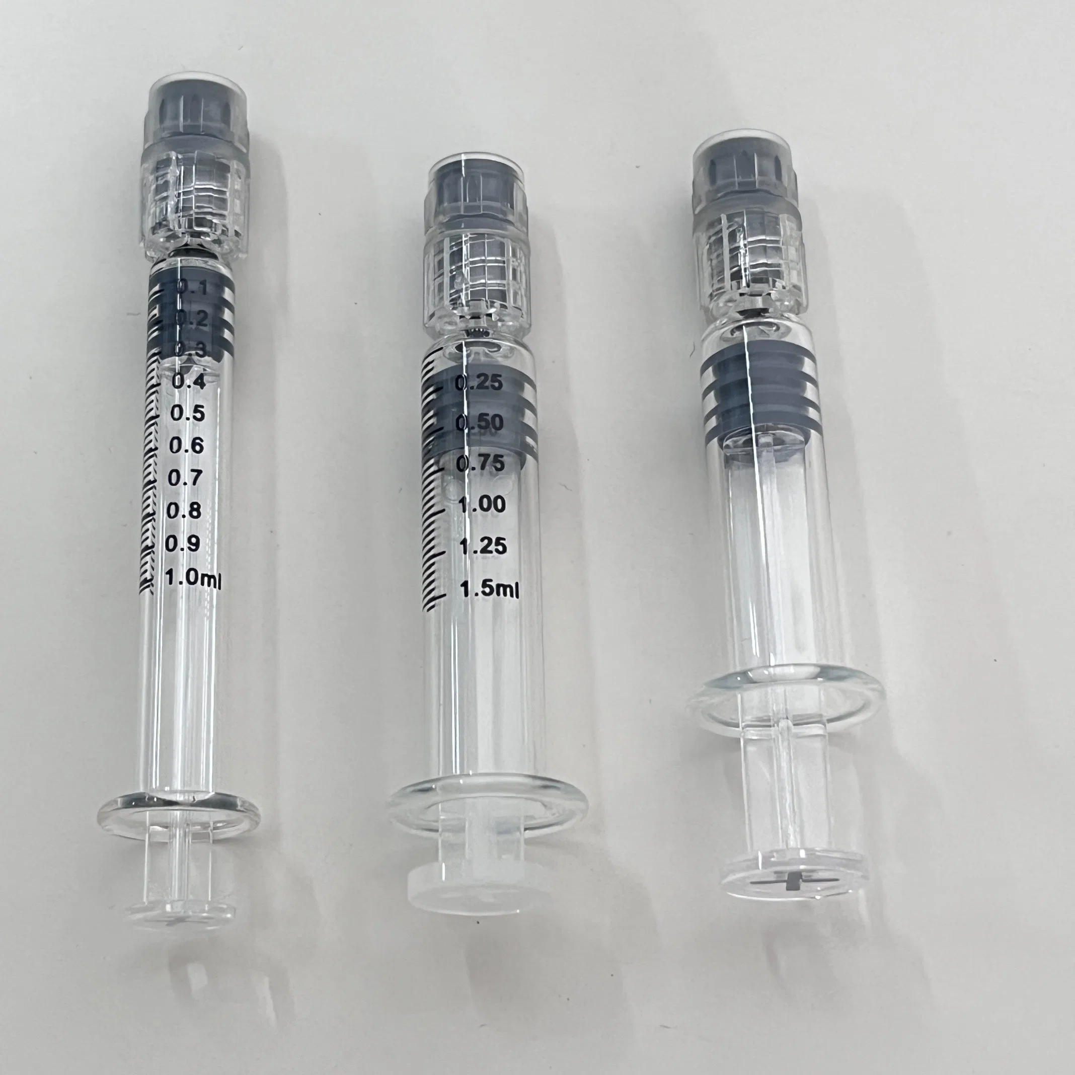 10ml Prefilled Glass Syringes for Injection or Cosmetic