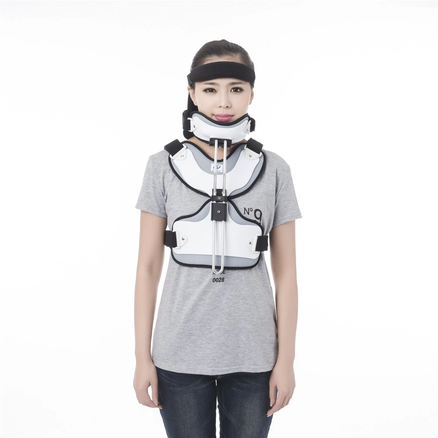 Cervical Thoracic Orthosis Head Neck Chest Support Brace for Post-Operative