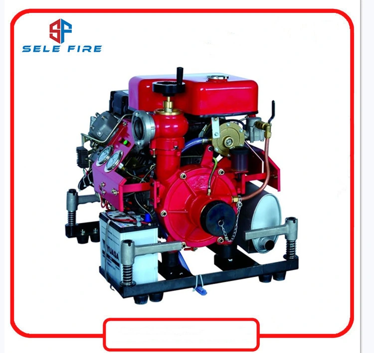 22HP Self Priming Portable Diesel Fire Fighting Pump