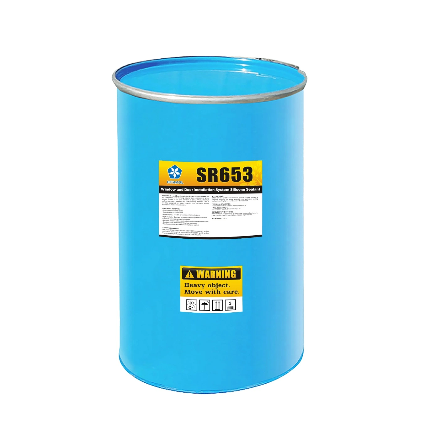 Supreme Silicone Sealant for Window and Door Installation System (200L Drum Packaging in Bulk)