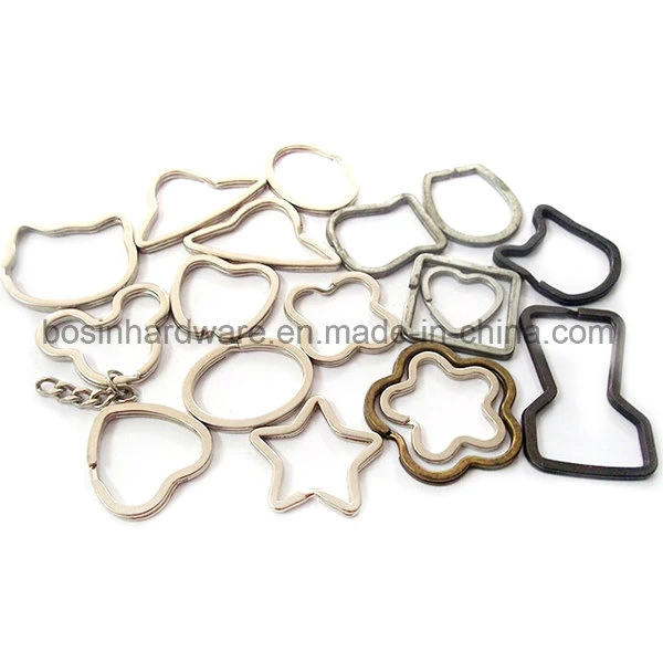 Customized Shape Metal Split Key Rings