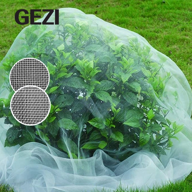 Effet de serre protéger agricoles Anti Row Le matériel de couverture de plastique résistant contre les insectes coulisse sac sacs de compensation agricole net pour les jardins de légumes preuve Mesh