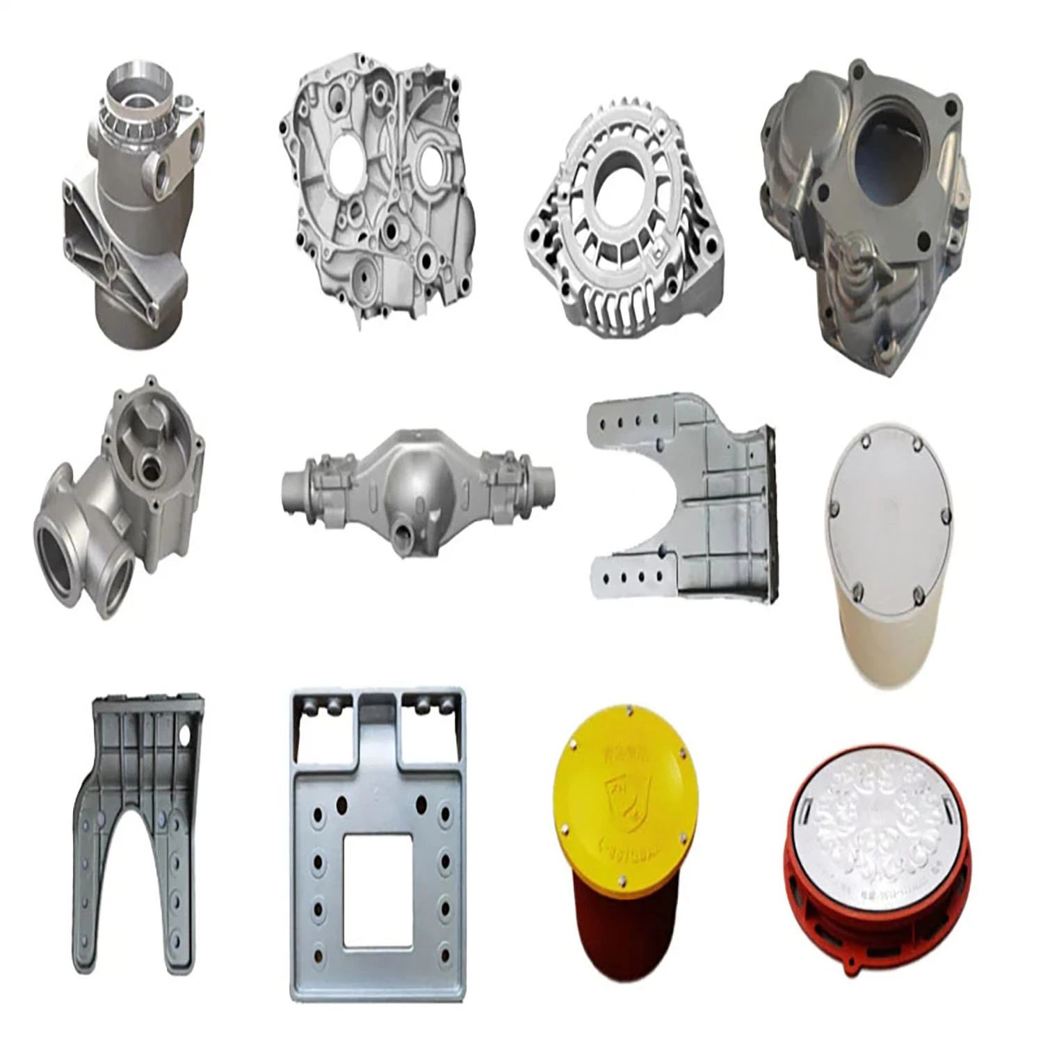 Lost Wax Casting Excavator Axle Fan Holder Vibrator Upper Part Bearing House Steel Housing