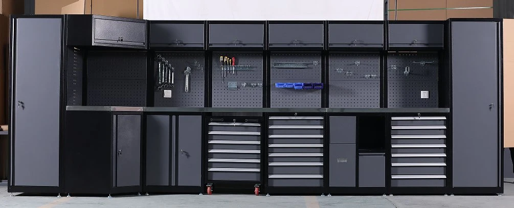 Custom Metal Shop Cabinets Workbench Garage Storage