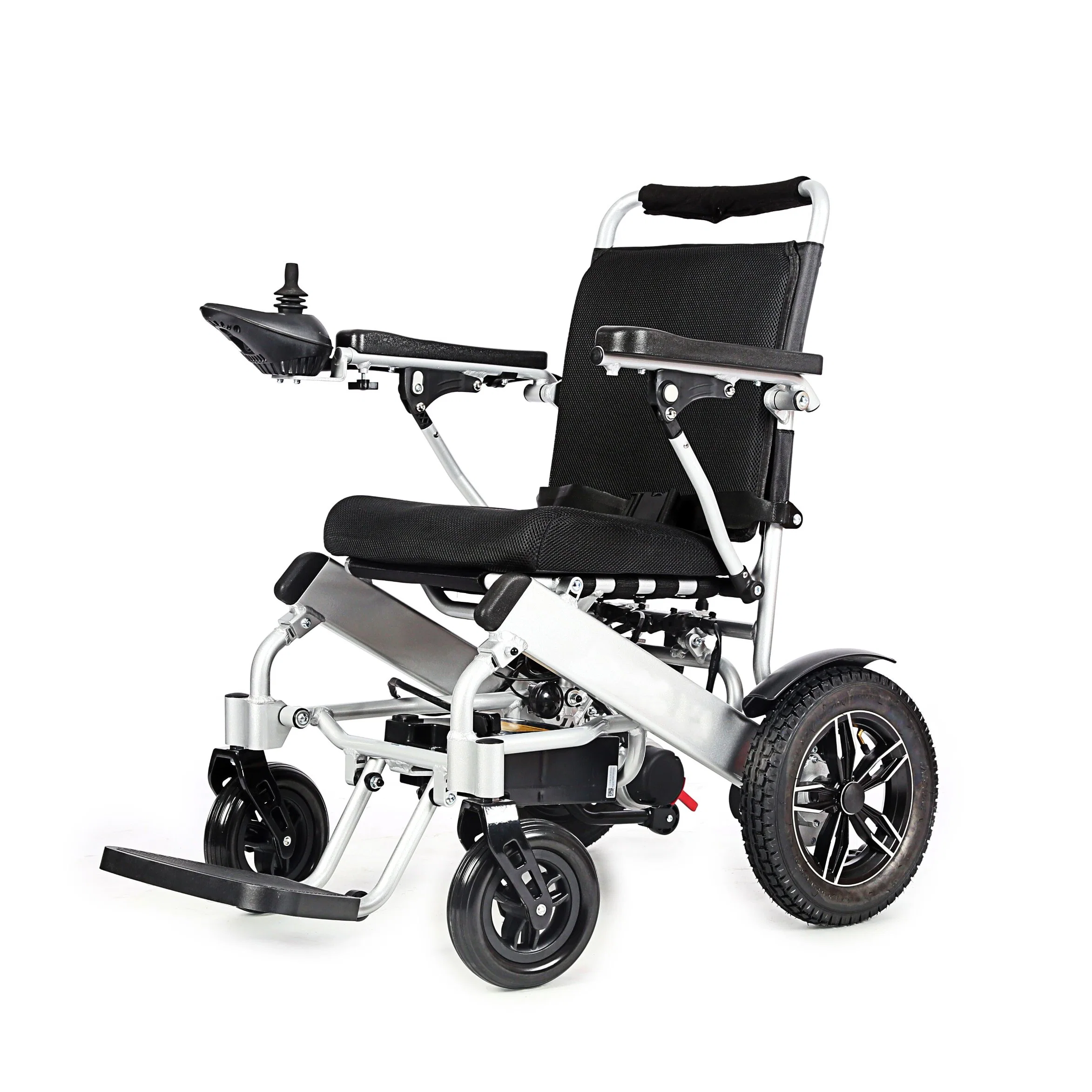 Disabled Easy Folding Powered Electronic Wheelchair with Lithium Battery