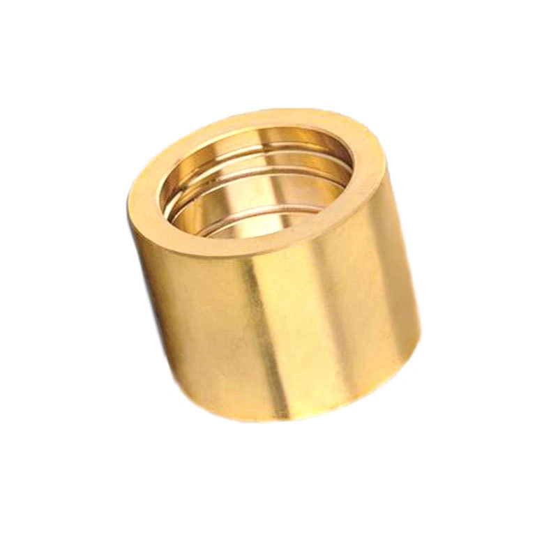 Custom Machining Brass Fitting CNC Turned Connector Coupling Fittings for Machine Parts