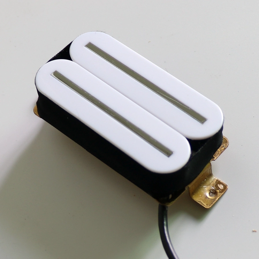 Popular White Color High Output Humbucking Guitar Pickup Double Blade OEM Guitar Parts