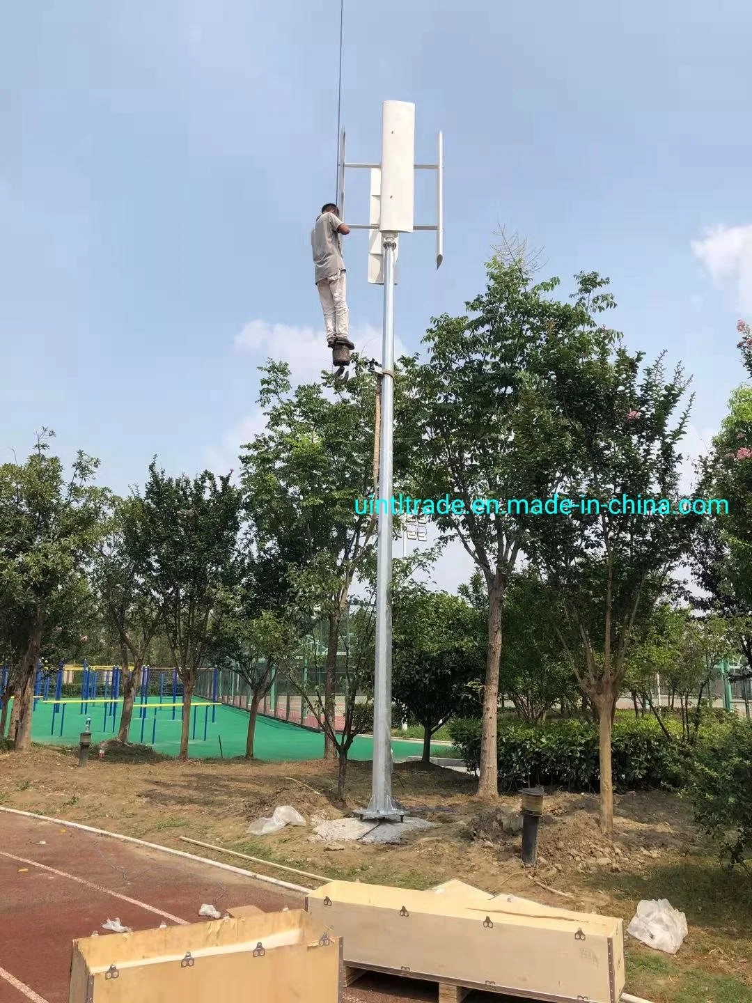 2kw Low Starting Wind Speed Vertical Wind Turbine for Home Use