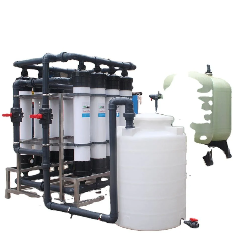 15000L Mineral Water Purification Ultrafiltration Filter System Demineralized Water Treatment Plant