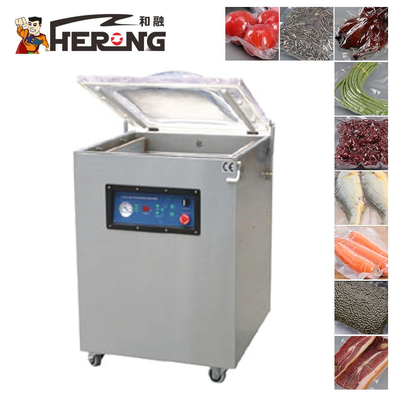 Hero Brand Machine Pillow China Automatic Bean Local Food Pickle Fruit and Vegetable Vacuum Packing Device