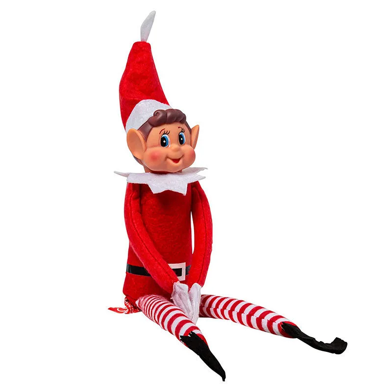 2023 Wholesale Plush Christmas Elf Stuffed Plush Toy Christmas Decoration