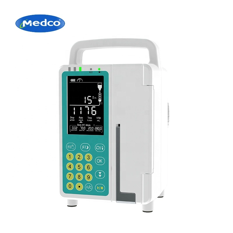 Kl-8071A Medical Portable Infusion Pump Electric Syringe Pump for ICU