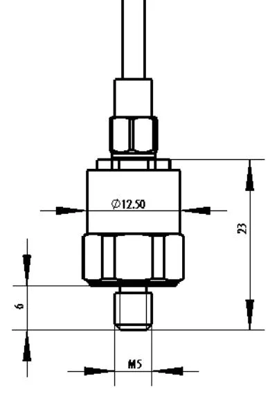 Xiyuan Industrial Price High Sensitivity Miniature OEM/ODM Customizable Piezoelectric Acceleration Sensor Transmitter (A22G01)