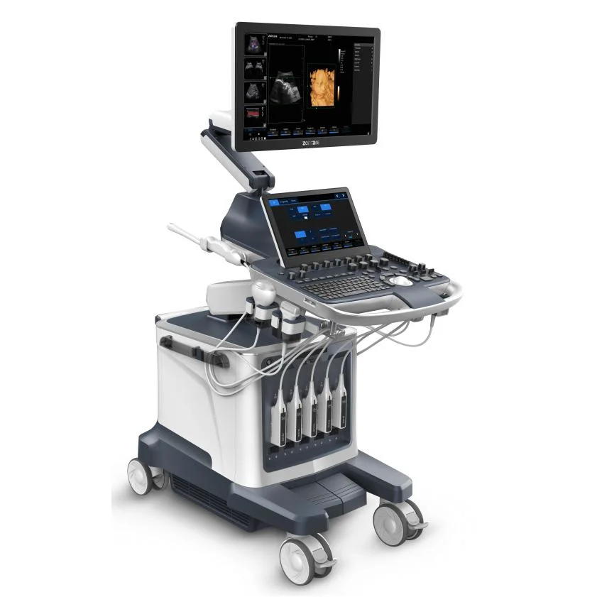 Color Doppler 3D/4D Ultrasound Scanner Pl-6018t