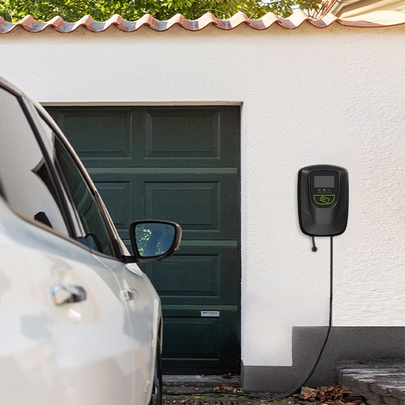 Controle de aplicativo Smart EV Carregador 7KW a Estação de Carga do Veículo Eléctrico