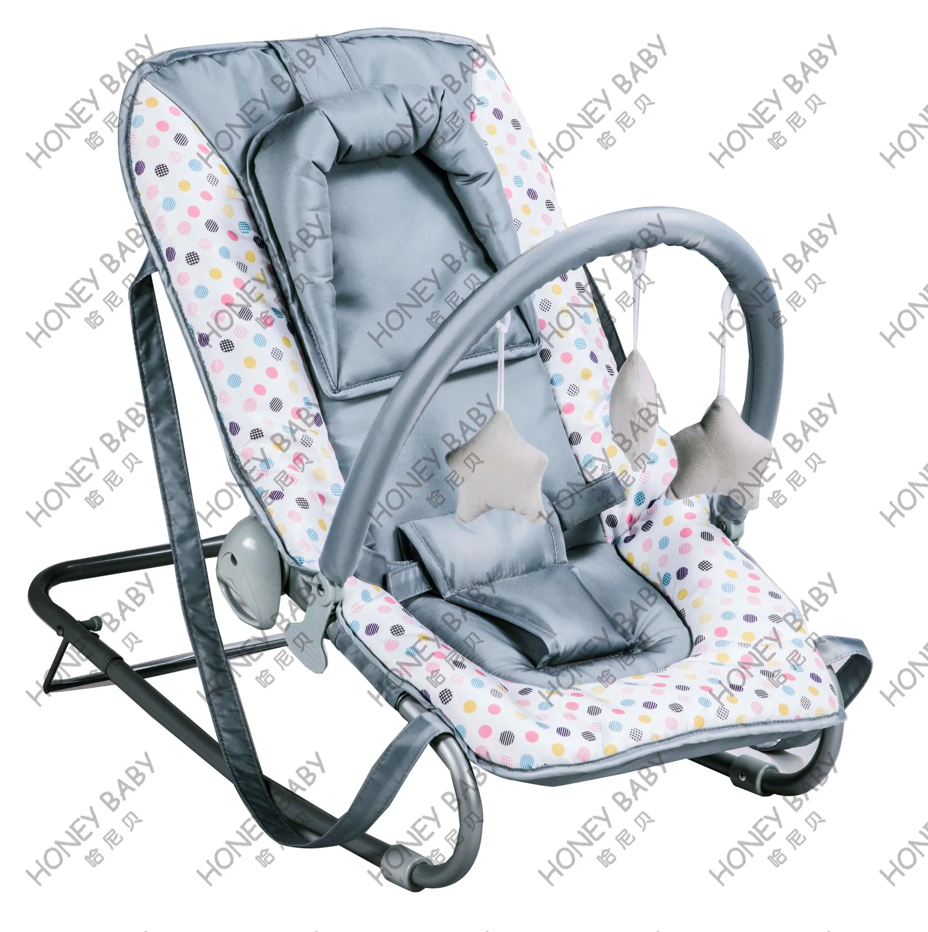 Newborn Comfortable Adjustable Baby Rocking Chair Electric Baby Rocker Swing Chair Baby Bouncer Kid's Chair