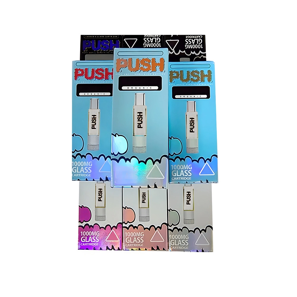 Hot Sell Empty Push Tank Atomizer Diposable Vape Pen Pod Packaging 1ml 1.0ml 1000mg 1g 1 0.8ml 0.8 Ml 510 T Thread Live Resin Ceramic Coil Hhc Cartridge