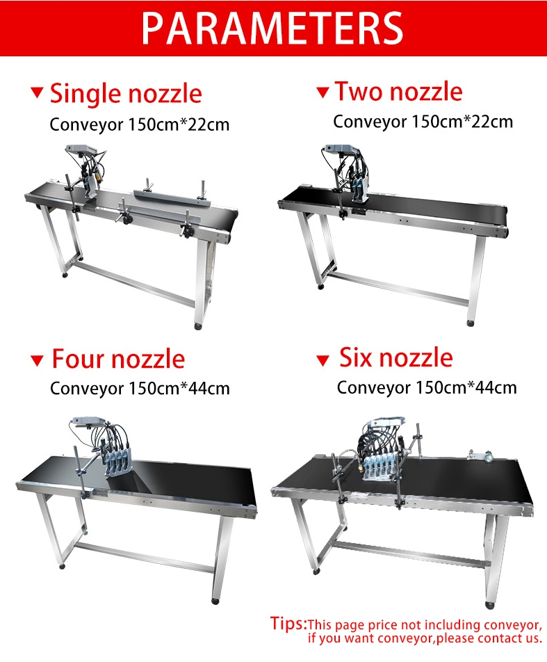 Online Fast Speed Industrial Inkjet Printer for Expiry Date Logo Bar Code on Package Box