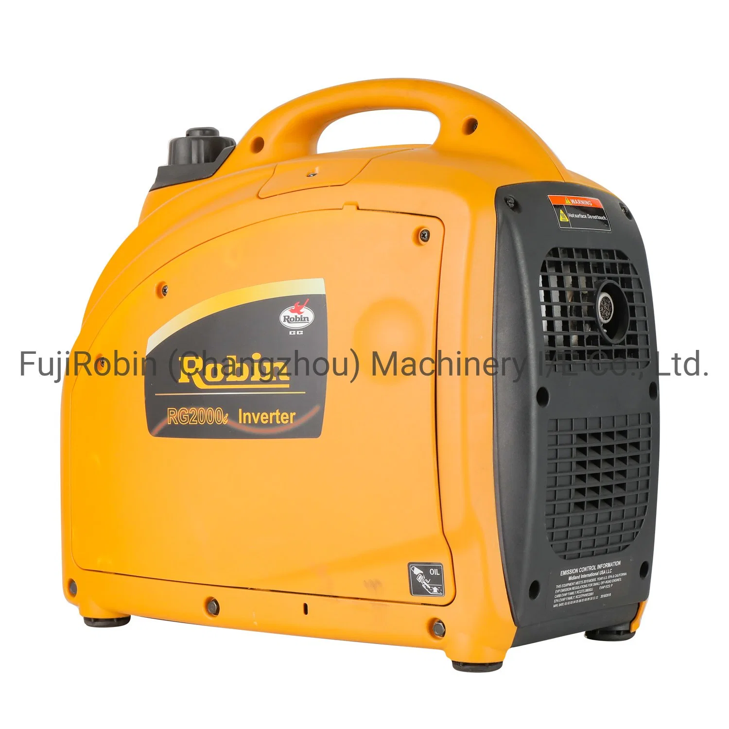 Portable Low Noise Rg2000I Gasoline Generator Handle and Wheels by Gasoline Petrol & LPG/ Natural Gas Engine