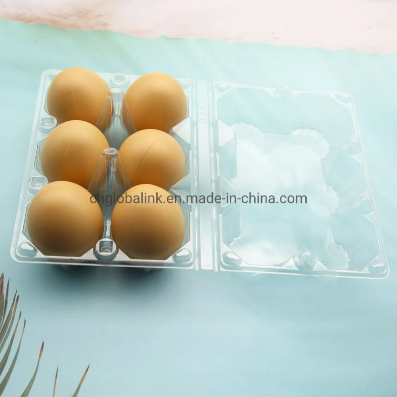 Plastic Clamshell Chicken Egg Tray Container