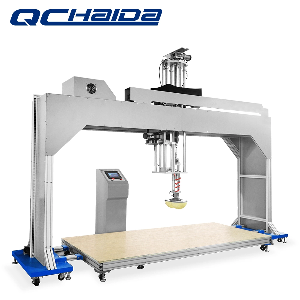 ASTM F1566 Colchão firmeza Cornell Instrumento de Teste com controle PLC