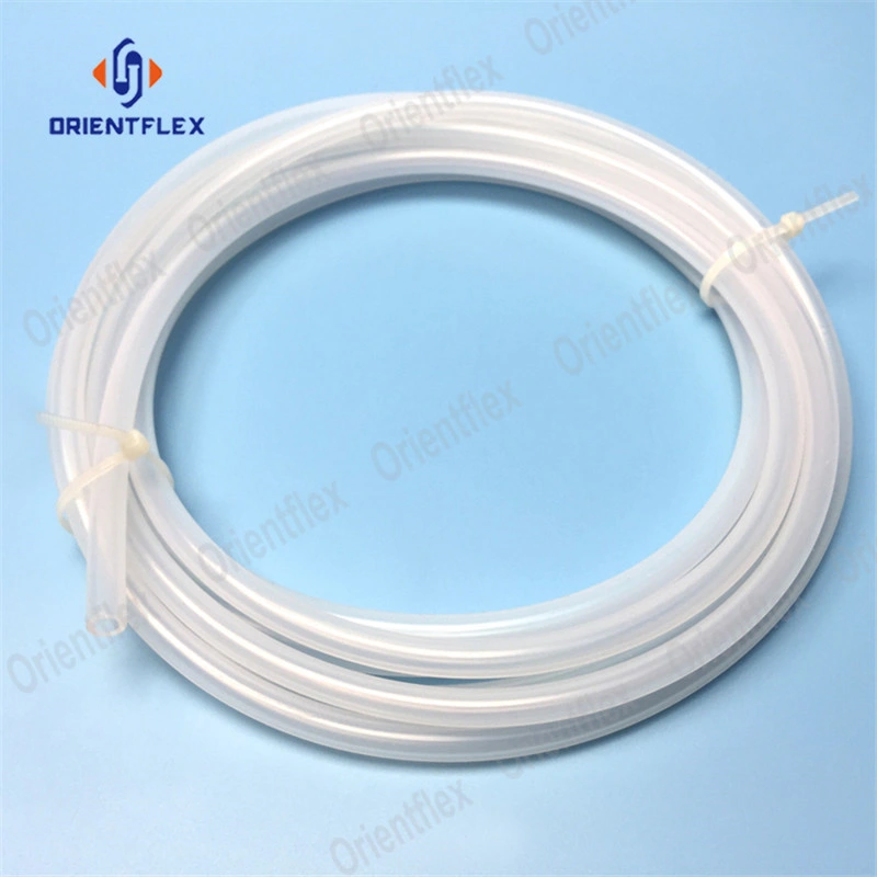 Super Soft Medical Food Grade Transparent Large Diameter Silicone Tube