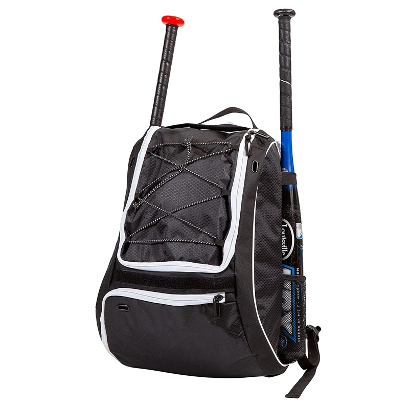 Outdoor Teeball Catchers Roller Bat Sleeve Waterproof Youth Adult Sports Backpack Softball Equipment Baseball Bag