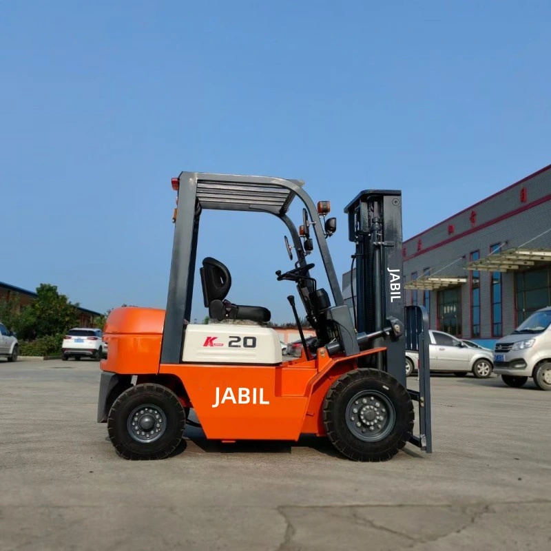 2.0t Hydraulic Gasoline Diesel Forklift Japanese Engine Forklift Sideshift CE Certificate