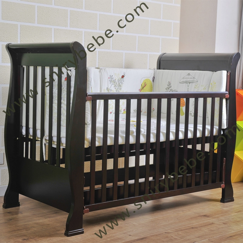 En 716-1 Standards Wooden Single Child Baby Cot Bed